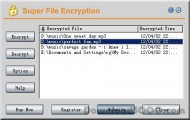 Super File Encryption screenshot